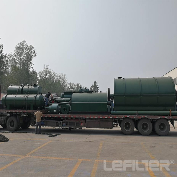 Waste Plastic/tire Pyrolysis refining To Oil Plant