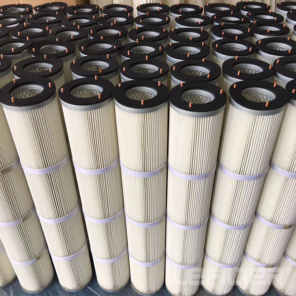 polyester non-woven fiber dust filter cartridge