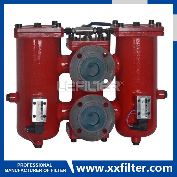 LEEMIN SRLF Series DUPLEX Large Flow Rate Oil Return Filter