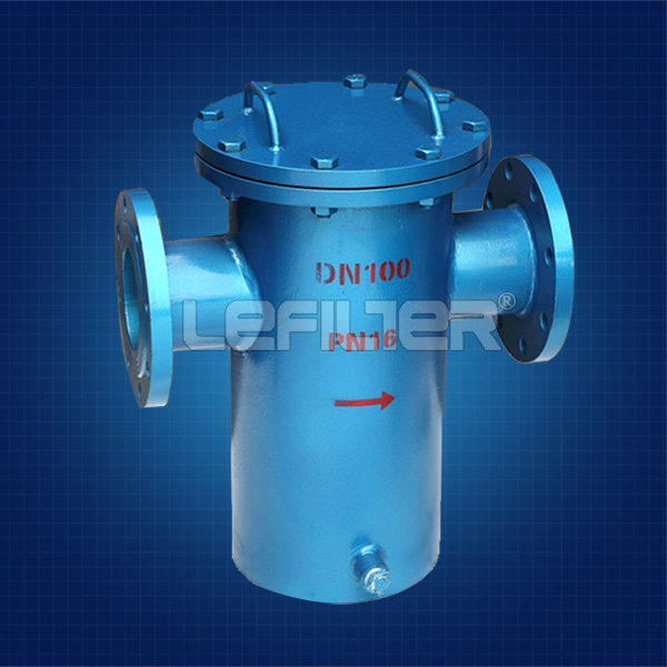 Stainless steel basket strainer oil filter DN150