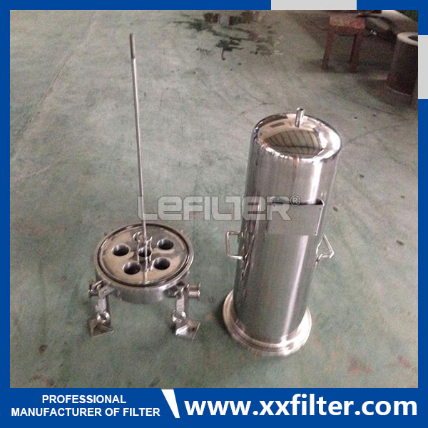 Stainless Steel Cartridge Industrial Filter Housing