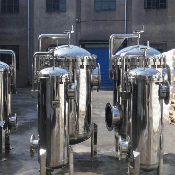 Stainless Steel Food and Industrial Single Multi Bag Filter