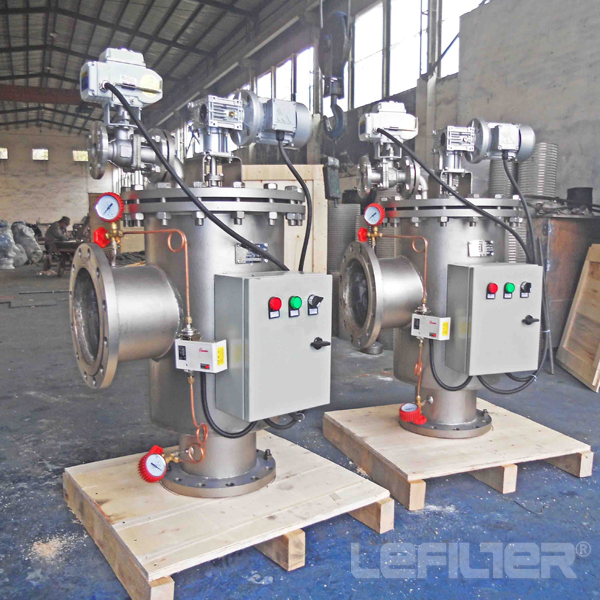 Automatic Self Cleaning Petrochemical Industrial Filter Hous