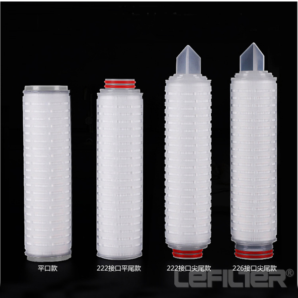 PP Microporous Membrane Folded Water Filter Element