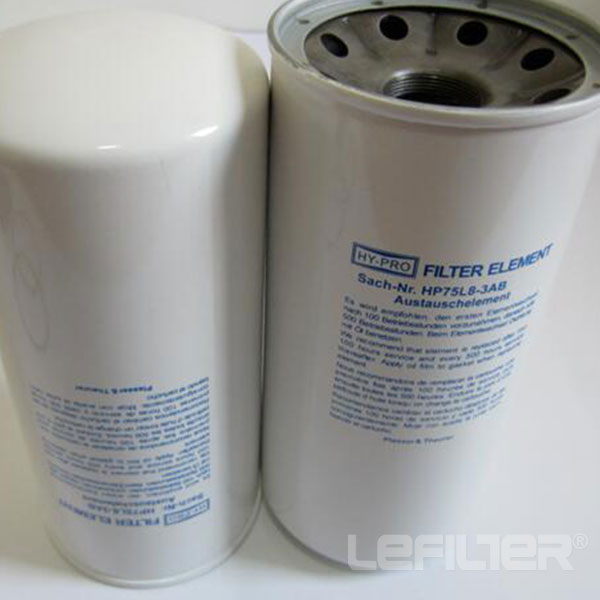 replacement HY-PRO Spin-on oil filter HP75L8-25AB