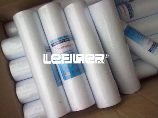 Industrial Water Treatment PP Melt Blown Filter Cartridge